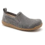 Barso Unisex Suede Slipper in Slate