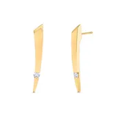Gold Diamond Earrings