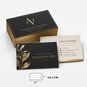 Silk Foil Business Cards
