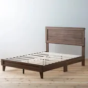 Classic Wood Platform Bed