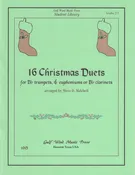 16 Christmas Duets for trumpets, treble euphoniums, clarinets, arr. Matchett - printed version