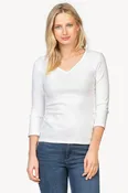 3/4 Sleeve V-Neck Tee