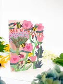 Bee My Valentine Lasercut Card