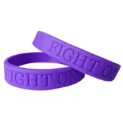 2 Inch Debossed Silicone Wristband