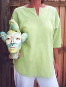#80 The Famous Cotton Dock Top  (unisex)  ( NO IRONING NEEDED)
