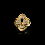 14K and 18K Yellow Gold Diamond Ring — Trésor