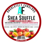 Absolutely Fabulous Shea Soufflé Whipped Shea Butter Strawberry- Mango Scent
