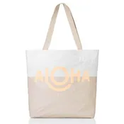 Aloha Plunge RVS Tote - Sherbert/sandstone