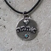 “AHVAH” LOVE Pendant Necklace
