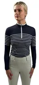 70degrees French Stripe Performance Sun Shirt