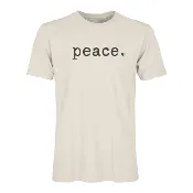 adult graphic tee | peace unisex