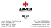 ARMOR MetalStamp Business Card