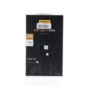 2A USB-A To Type-C 3.3ft Cable In Black M2RWK-LTC01-1000BK ,