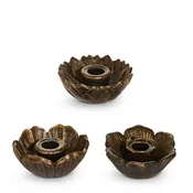 Antique Flower Taper Holder