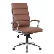 1501V MERAK Executive High Back with Chrome Base