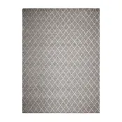 10'3" x 14'1" Berber Handmade 100% Wool Traditional Area Rug Modern Ash Gray