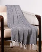 100% Throw With Fringes 10113