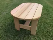 28″ Cedar Oval Table