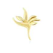 14K Hawaiian Bird of Paradise Pendant