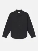 Denim Overshirt -- Dark Navy