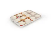 12 CUP MUFFIN PAN-CREAM