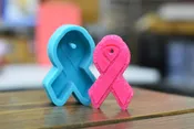 Awareness Ribbon Freshie Mold