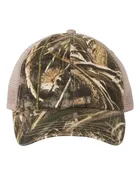 Licensed Camo Washed Mesh Cap - HT Custom Designs