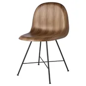 3D Dining Chair - Un-Upholstered, Center base