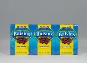 California Seedless Raisns 6pack