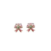 Bow Earrings in "Parasol" *Custom*