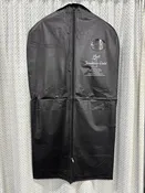 46" Black Zippered Garment Bag
