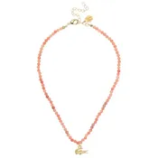 Alys Alligator Coral Necklace