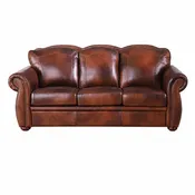 Arizona Leather Sofa by Leather Italia USA