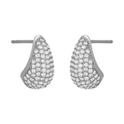 Anise Teardrop Studs - Silver