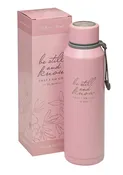 Be Still Pink Stainless Steel Water Bottle Psalm 46:10 — SUMI Enterprises, LLC