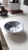 Silver Textured Serving Dish