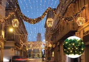 Aurora Lantern Suspension | Holiday Outdoor Decor