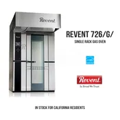 REVENT 726 /G/ – Single Rack Gas Oven