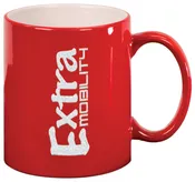 11 oz. Laserable Ceramic Coffee Mugs 8 Colors