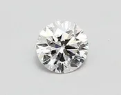 0.42 Carat Round IGI Labgrown Diamond, With Certificate ID LG651470024