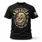 250 Years Still Moving America - Patriotic 4th of July Tee - Towboater T-Shirt