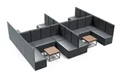 1926 - Button Tufted  - Modular Seating Collection G5 - Made in USA