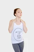 1+ Print Tank (American Apparel)