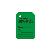 G-106-0 GREEN SCAFFOLD TAG INSERT