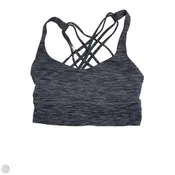 Athletic Bra By Lululemon In Grey, Size: 4