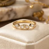 Baguette Diamond Wedding Band