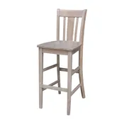 30-Inch San Remo Stool in Gray, Ready to Ship