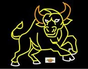 Bull Neon Sign