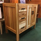 Bathroom Vanity in Any Hardwood