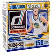 2024-25 Donruss NBA Basketball Trading Cards Mega Box - 10 Packs, 150 Cards - Panini